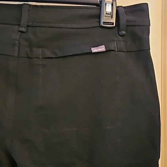Women's size 8 Eddie Bauer black pants - Picture 3 of 5